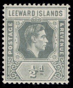 LEEWARD ISLANDS GVI SG103a, 2d slate-grey, M MINT.