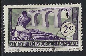French Equatorial Africa 34 VFU R573