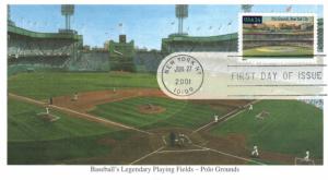 #3514 Polo Grounds Mystic FDC