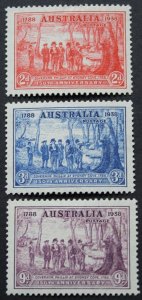 Australia 1937 Anniversary New South Wales set SG 193/195 mint