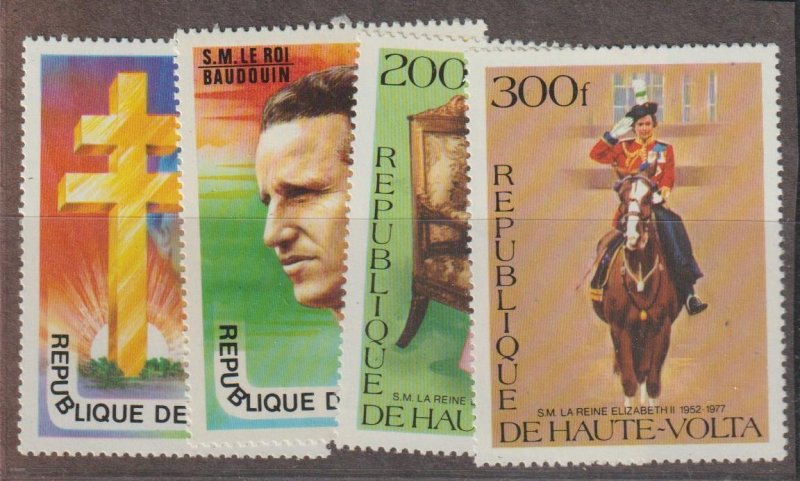 Burkina Faso SC 434-437 MNH