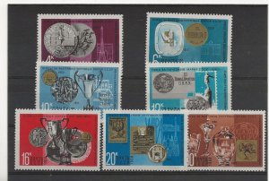 Russia 1968 Post Office Awards sg.3622-8   set of 7  MNH