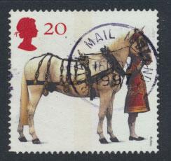 Great Britain SG 1989  Used    - Queen's Horses 