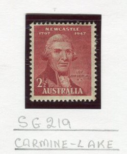 AUSTRALIA; MINT MNH, Positional single Detail see scan,1947 Newcastle issue 2.5c