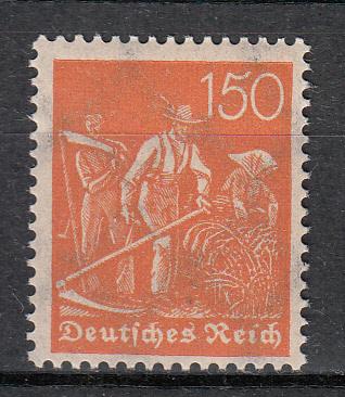 Germany-1922 Inflation 150pf Wmk.Network Mi#189-MNH(5180)