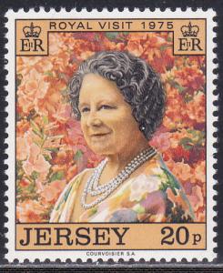 Jersey # 128, Royal Visit, Mint NH