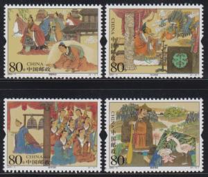 China PRC 2004-5 Stories of Idioms Stamps Set of 4 MNH