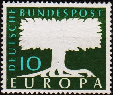 Germany. 1957 10pf S.G.1187 Unmounted Mint