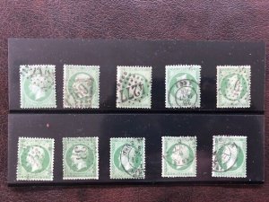 Stamps France Scott #23 used