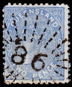 Queensland Scott 67 (1882) Used F M