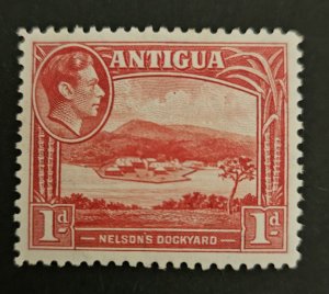 Antigua 1938 SG99 mm 1d KGVI pictorial definitive issue