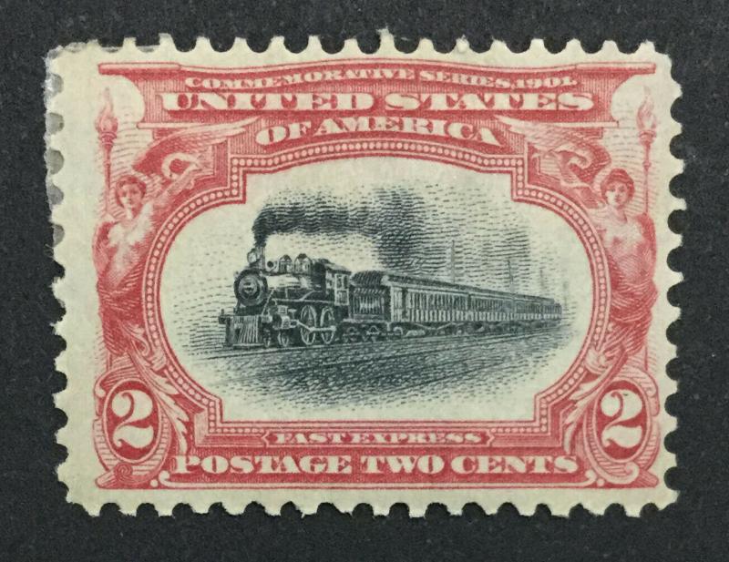 MOMEN: US #295 MINT OG H #25552