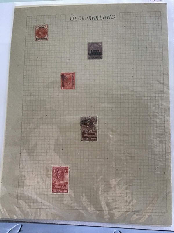 Bechuanaland 1937 to 1945 stamp pages R23465