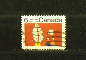 15813   CANADA   Used # 525ii     Error - Scratch thru Window      CV$ 2.00