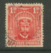 Southern Rhodesia SG 2 Fine Used   Bottom imperf