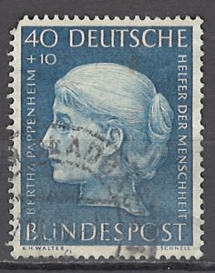 COLLECTION LOT # 1172 GERMANY #B341 1954 CV=$35