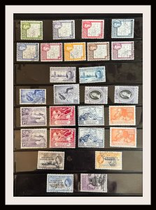 Falkland Islands Used Collection on Vario Pages