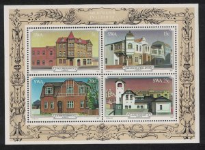 SWA Historic Buildings of Luderitz MS 1981 MNH SG#MS385