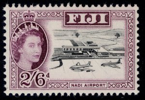 FIJI QEII SG320, 2s 6d black & purple, NH MINT.