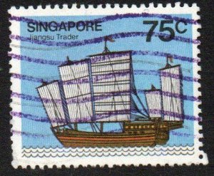 Singapore Sc #344 Used