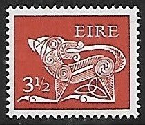 Ireland # 296 - Ancient Animal Pictures - Dog - MNH