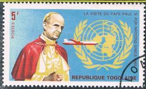 Togo 549 Used Pope Paul VI (BP11113)