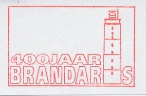Meter cut Netherlands 1996 Lighthouse Terschelling - 400 Years Brandaris 