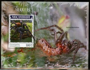 MOZAMBIQUE  2019 SPIDERS  SHEET MINT NH