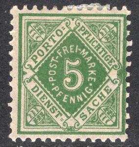 WURTTEMBERG SCOTT O15