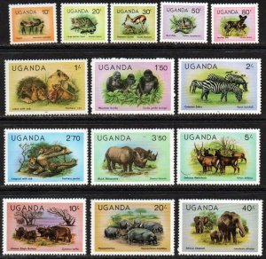 Uganda Sc #279-292 MNH