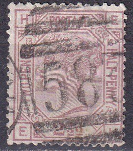 Great Britain #67 Plate 13 F-VF Used  CV $60..00 (Z4521)