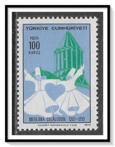 Turkey #1963 Jalal-Udin Mevlana MNH