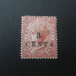 British Honduras 1888 Sc 21 MH
