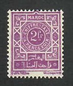 French Morocco; Scott J50; 1947; Unused; H