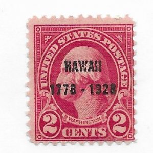 U.S. #647 MH CAT VALUE $4.00