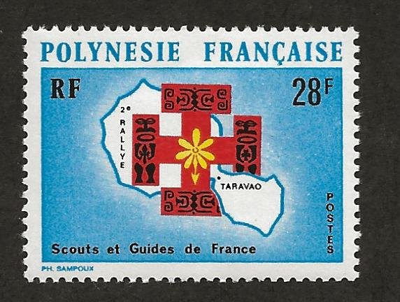 FRENCH POLYNESIA SC# 272  FVF/MNH 1971