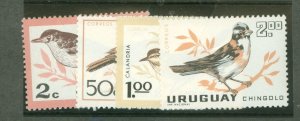 Uruguay #695-8  Single (Complete Set)