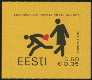 Estonia #651 Tallinn European Culture Capital 5.50K Postage Stamp 2010 Eesti MNH