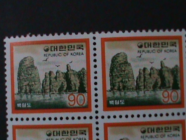 ​KOREA-1980-SC#1220-PAIKRYUNG ISLAND-MNH-BLOCK-VF WE SHIP TO WORLDWIDE.