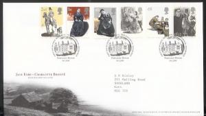 GB - 2005 150th Death Anniv of Charlotte Bronte (FDC)