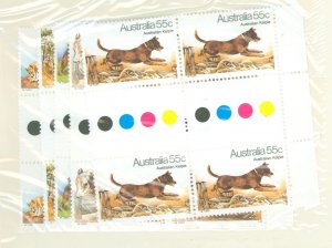 Australia  #727-731  Single (Complete Set)