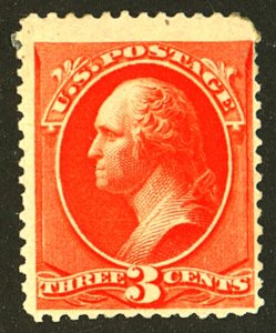 U.S. #214 MINT OG HR