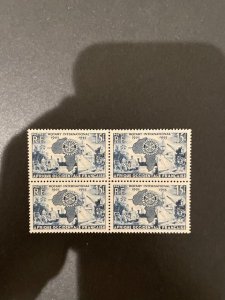 French West Africa sc 64 MNH block of 4