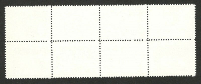 MACEDONIA-MNH** PAIR BLOCKS OF 4 STAMPS, 0.50 - RED CROSS - 1993. (105) 