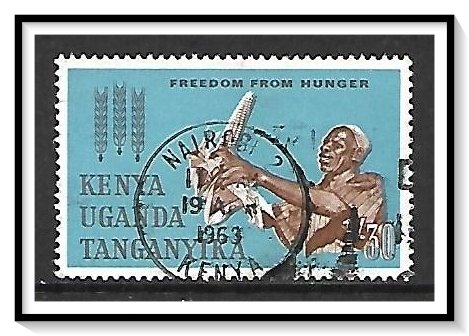 Kenya Uganda Tanganyika (KUT) #139 Freedom From Hunger Used