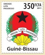 GUINEA BISSAU - 2011 - National Coat of Arms - Perf 1v #1 -Mint Never Hinged