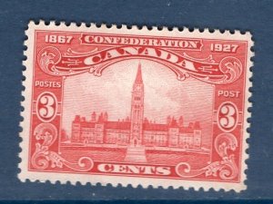 Canada  #151  used no cancel  1927   Ottawa Parliament Building 3c