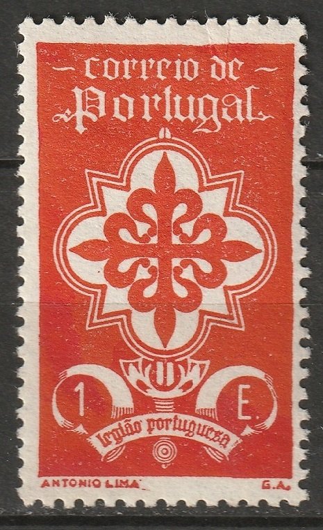 Portugal 1940 Sc 585 MH some disturbed gum