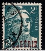 Algeria - #202 Marianne Overprinted  - Used