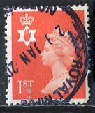 Great Britain, Regional, North. Ireland; 2000: Sc. # NIMH99: O/Used Single Stamp